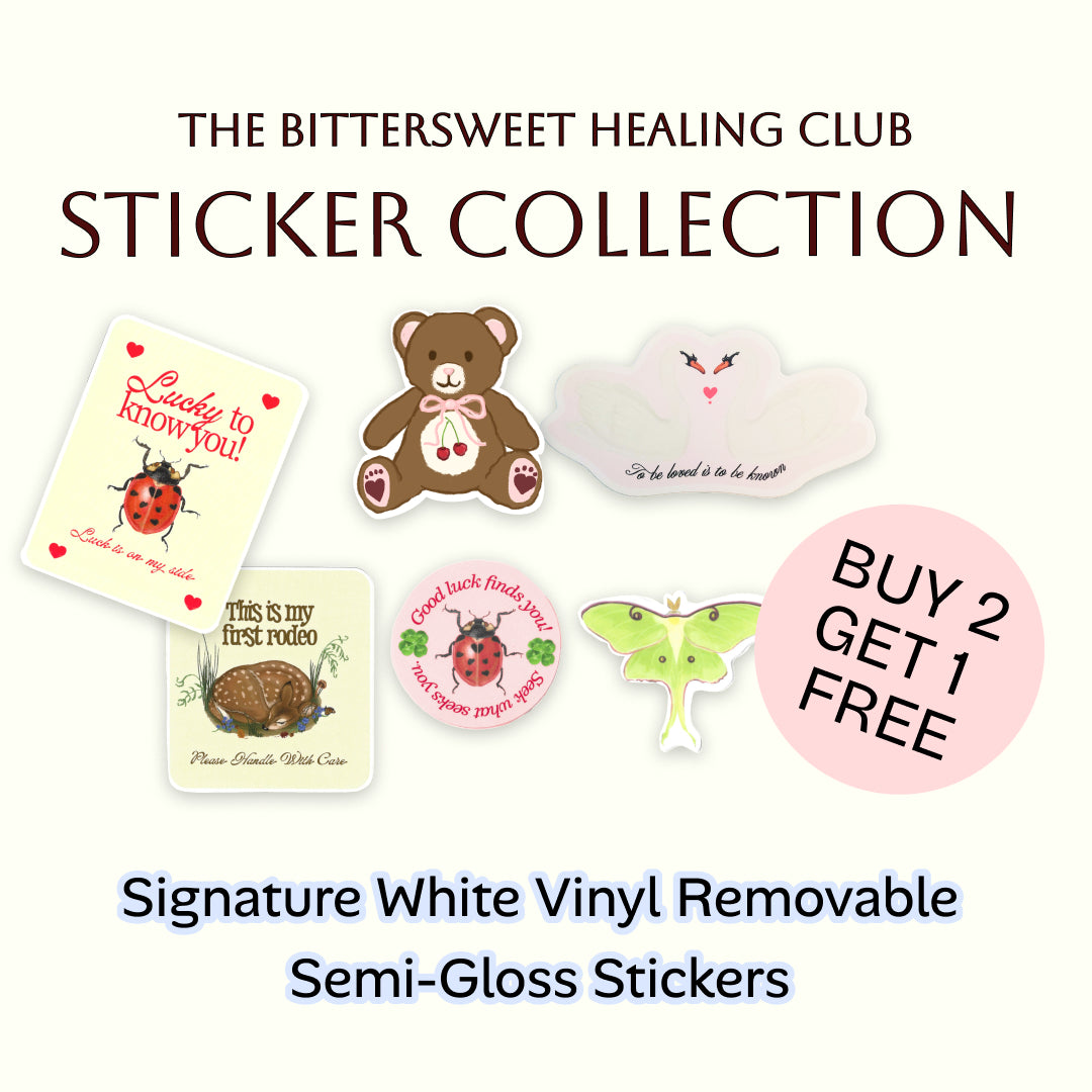 Lucky to know you – Rectangle Lady Bug Illustration Quote Luck sticker. 3” x 4”. Lettermail *untracked
